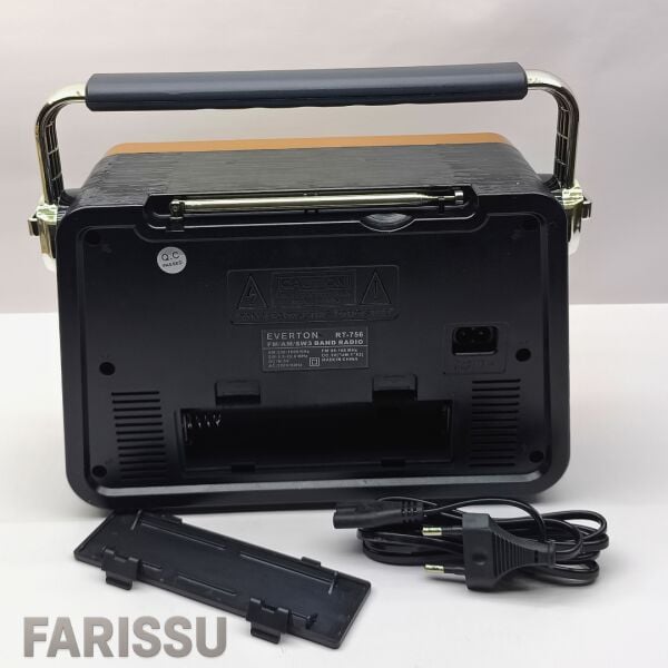 Everton RT-756 Nostaljik Retro Tasarım Radyo - FM/AM/SW 3 Bant, Bluetooth, USB/TF MP3 Çalar