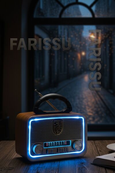 Retro Radyo: Nostaljik Eskitme, Güneş Enerjili, Bluetooth ve Fener Özellikli