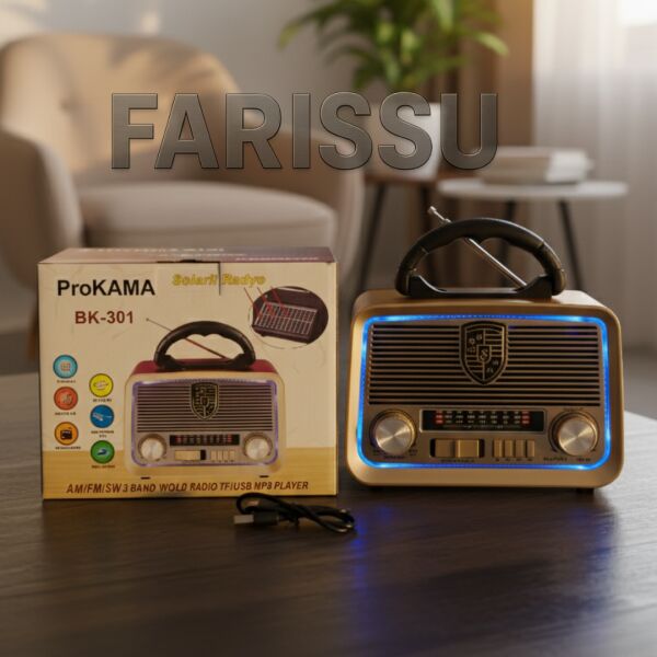 Retro Radyo: Nostaljik Eskitme, Güneş Enerjili, Bluetooth ve Fener Özellikli