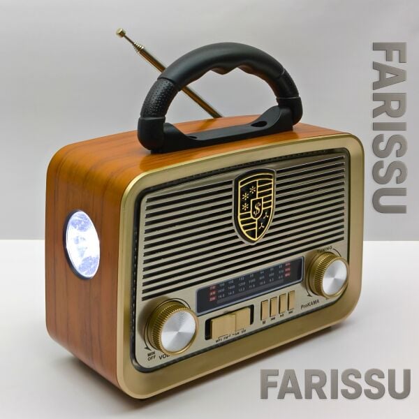 Retro Radyo: Nostaljik Eskitme, Güneş Enerjili, Bluetooth ve Fener Özellikli