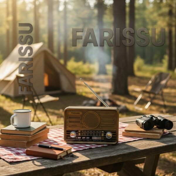 BK-340 Solar Şarjlı Retro Görünümlü AM/FM/SW 3 Bant Dünya Radyosu ve MP3 Çalar - Kahve/Bronz