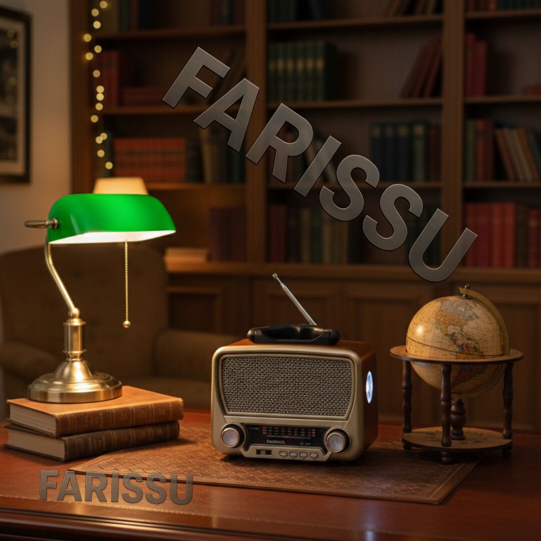 BK-330 Retro Güneş Enerjili (Solar) Radyo, Taşınabilir MP3 Oynatıcı, FM/AM/SW Radyo ve Fener