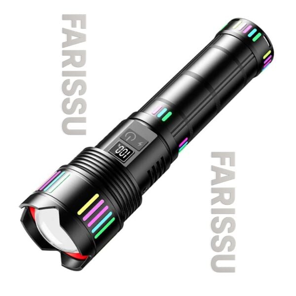 Süper Güçlü Beyaz Lazer Zoom El Feneri - Gold Orion OR-802