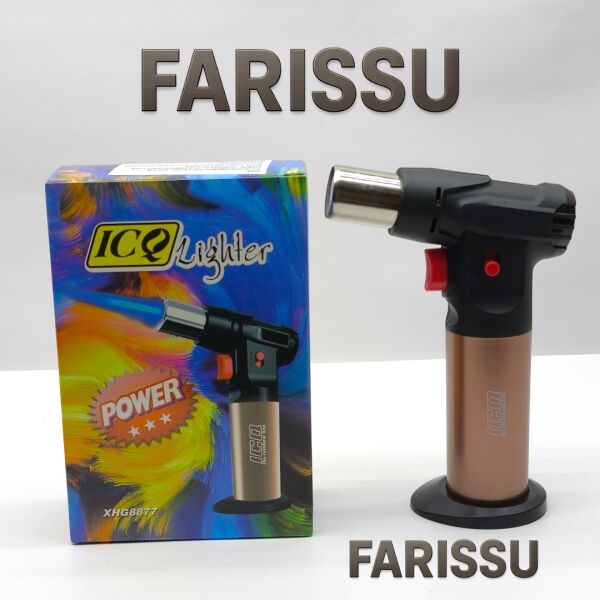 ICQ Lighter Power XHG-8B77 Jet Pürmüz (Torch) Çakmak | Yüksek Hassasiyetli Bütan Alevi