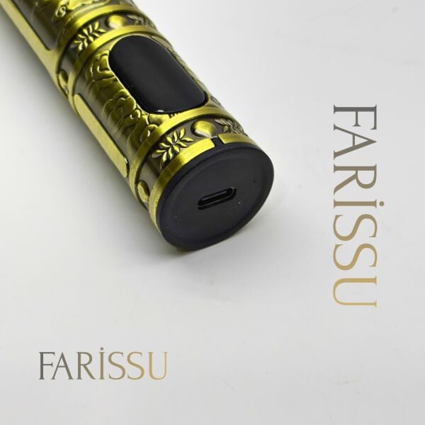 Dearling RF-1863 Antika Tasarım Profesyonel Kablosuz Saç Sakal Traş Makinesi