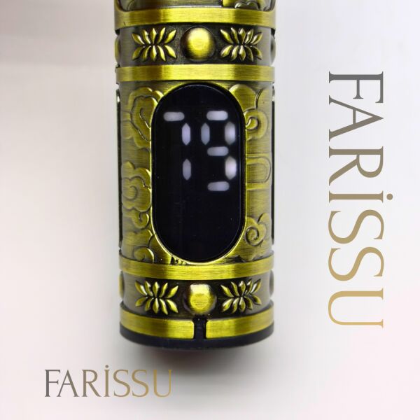 Dearling RF-1863 Antika Tasarım Profesyonel Kablosuz Saç Sakal Traş Makinesi