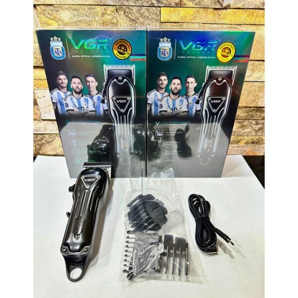 VGR V-051 Profesyonel Şarjlı Saç Kesme Makinesi - 300 Dakika Kesintisiz Güç & Seramik Bıçak