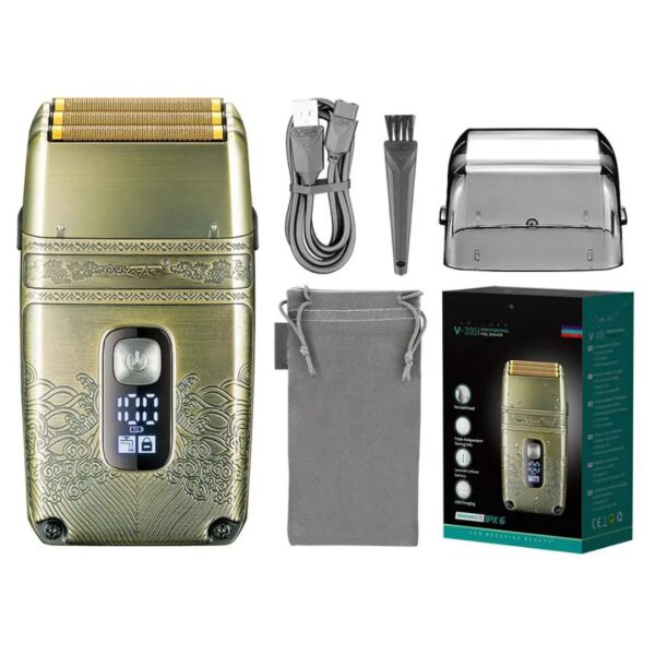 sakal yanak ve kafa tıraş makinesi şarj edilebilir üçlü Blade sıfır yanak sıfır sakal