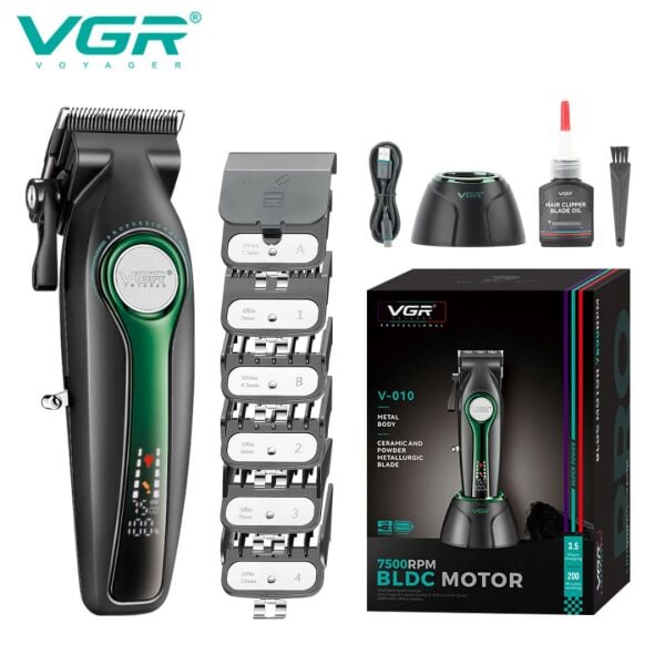 VGR V-010 Profesyonel Saç Kesme Makinesi - Güçlü ve Hassas Kesim Deneyimi ( Gold )