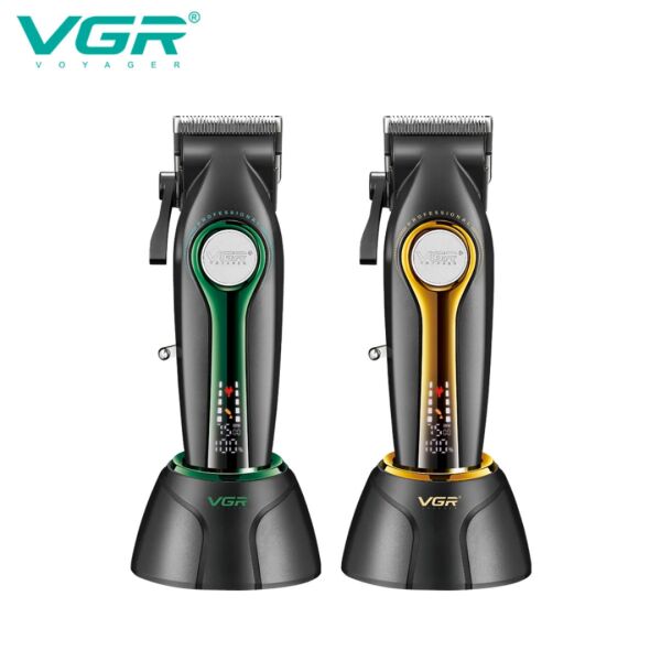 VGR V-010 Profesyonel Saç Kesme Makinesi - Güçlü ve Hassas Kesim Deneyimi ( Gold )