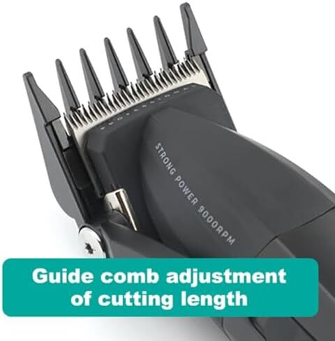 VGR saç kesme profesyonel saç düzeltici elektrikli kesme akülü saç kesme makinesi 9000RPM giyotin Clipper erkekler için V-003 mavisiyah