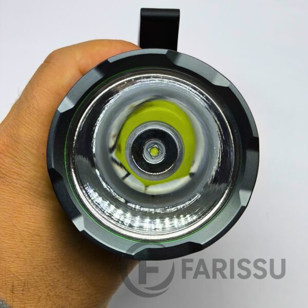 Gold Silver GS-14200 Profesyonel Şarjlı El Feneri 50W 5000 Lümen - Powerbank Özellikli