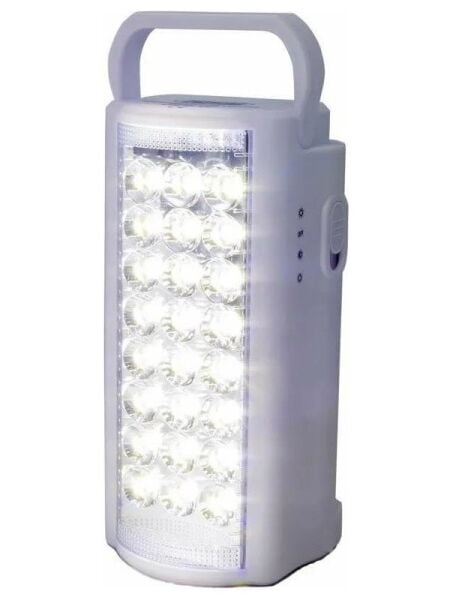 Telefon Şarj Edebilen Şarjlı Işıldak 24 Led USB 80 Saat Kesintisiz Işık Kamp Feneri Ledli Kamp Lambası