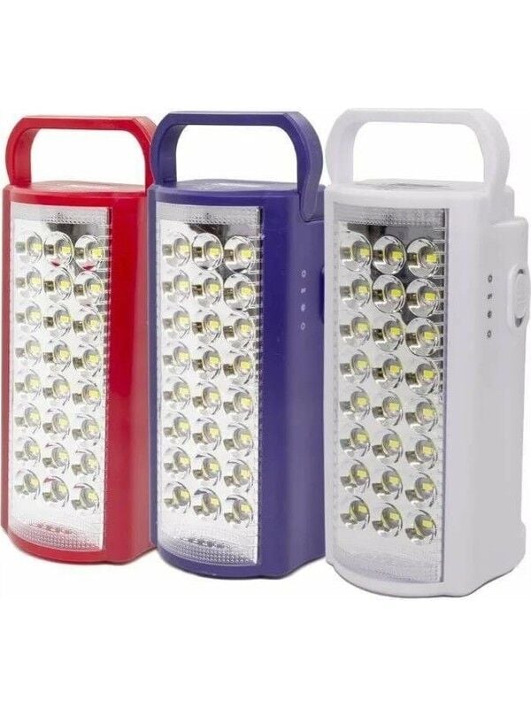 Telefon Şarj Edebilen Şarjlı Işıldak 24 Led USB 80 Saat Kesintisiz Işık Kamp Feneri Ledli Kamp Lambası