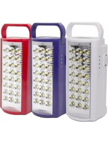 Telefon Şarj Edebilen Şarjlı Işıldak 24 Led USB 80 Saat Kesintisiz Işık Kamp Feneri Ledli Kamp Lambası