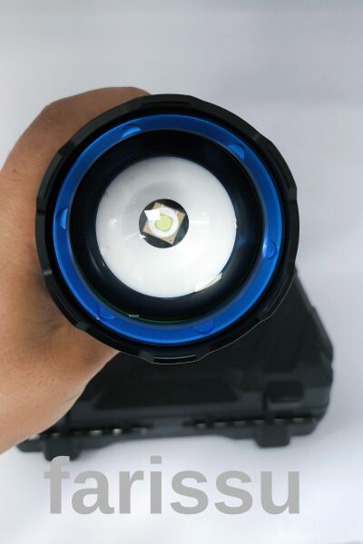 Gold Silver GS-14600 Şarjlı El Feneri | 80W 8000 Lümen - 18000 mAh Powerbank Özellikli