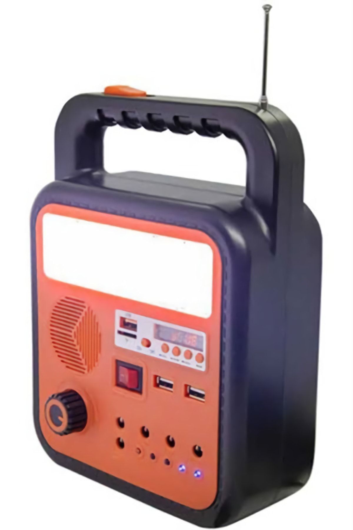 Gold Silver Gs-902p Şarjlı Solar Fener Bluetooth