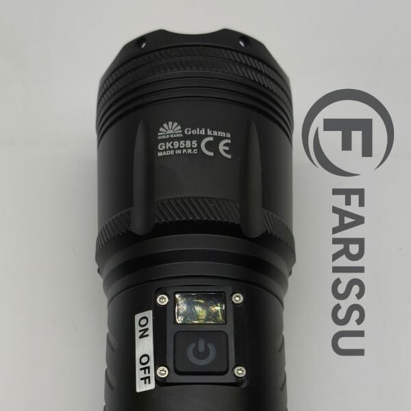 150W Ultra Güçlü Lazer LED El Feneri – 15000 Lümen, 12000mAh Powerbank Özellikli Dijital Göstergeli