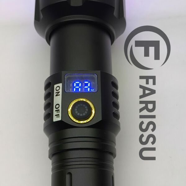 Gold Kama GK9597 90W Profesyonel Avcı Feneri - 2200M Menzil & Powerbank Çıkışlı