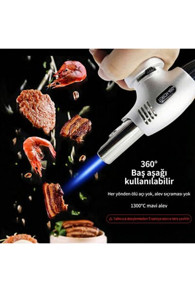 Goldorion OR-400 Gazlı Torch Pürmüz Çakmak - Mangal ve Pasta Yakma Tabancası