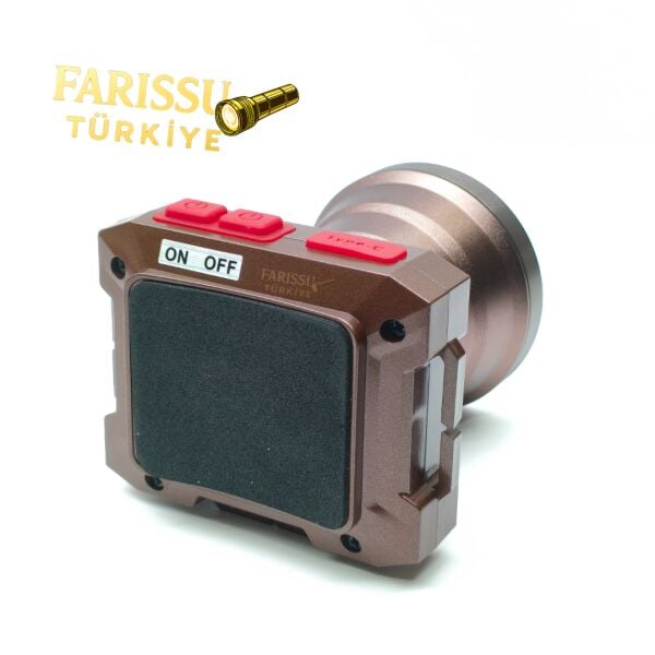 GK3112 LED Kafa Feneri 10W Type-C Şarjlı 2000 Lümen 3 Modlu 800 Metre Güçlü Aydınlatma