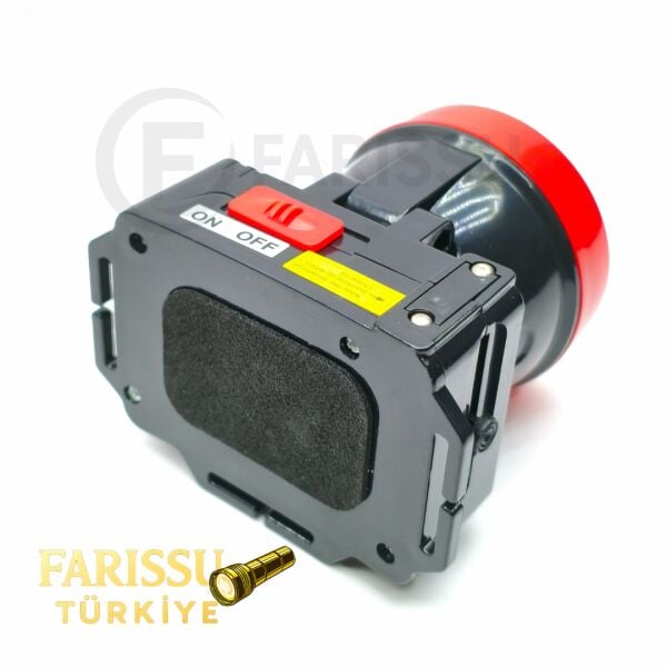 Gold Kama GK3363 LED Kafa Feneri – 2W 200 Lümen, 6 LED, Düşük/Yüksek Mod, 7 Saat Çalışma Süresi, 114 gr