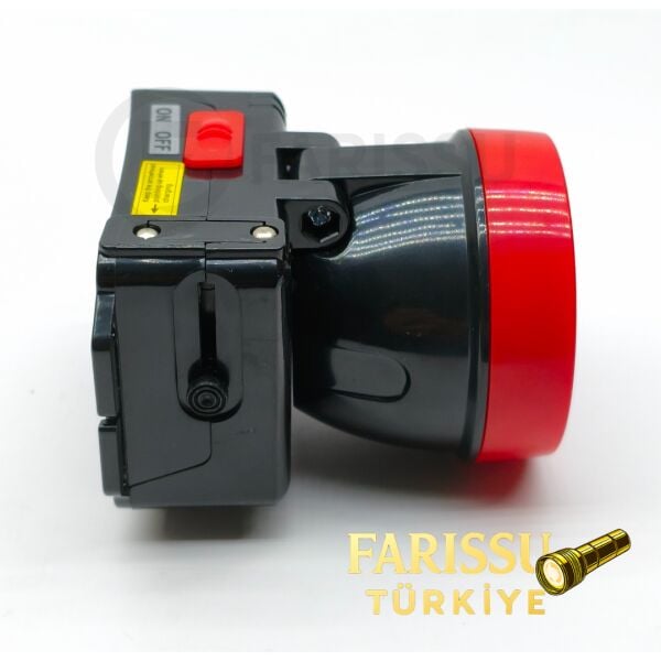 Gold Kama GK3363 LED Kafa Feneri – 2W 200 Lümen, 6 LED, Düşük/Yüksek Mod, 7 Saat Çalışma Süresi, 114 gr