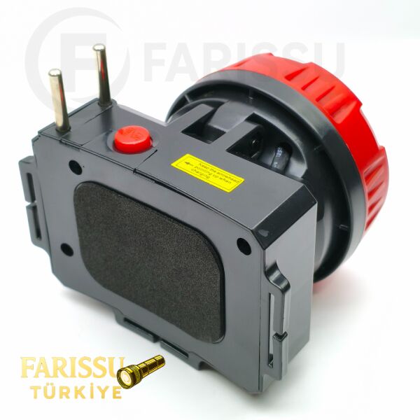 Gold Kama GK3309 LED Kafa Feneri 8 LED 1W Cree Şarjlı Madenci Lambası