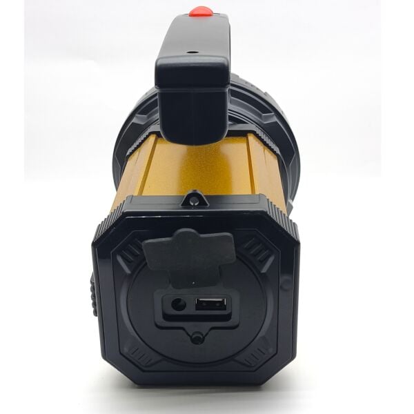 Silver Toss ST-8100L 25W Şarjlı El Feneri | 2500 Lümen | Yan LED Aydınlatmalı | Powerbank