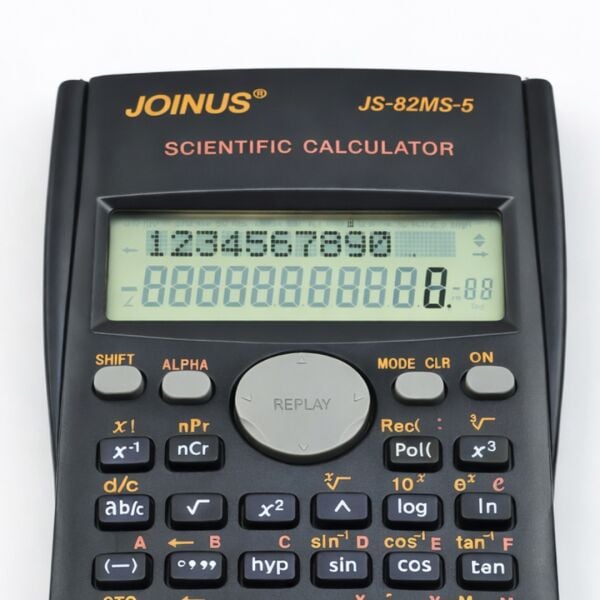 JOINUS JS-82MS-5 Bilimsel Hesap Makinesi – 240 Fonksiyon, 10+2 Haneli Ekran, Otomatik Kapanma