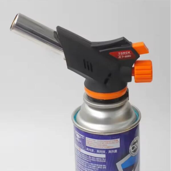 Pürmüz Alev Başlığı – 1300°C – Ayarlanabilir Alev – Gaz Kartuş Uyumlu (100 gr)