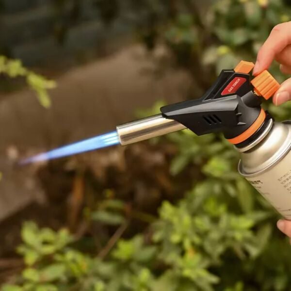 Pürmüz Alev Başlığı – 1300°C – Ayarlanabilir Alev – Gaz Kartuş Uyumlu (100 gr)