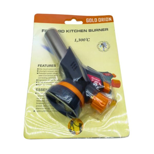 Pürmüz Alev Başlığı – 1300°C – Ayarlanabilir Alev – Gaz Kartuş Uyumlu (100 gr)