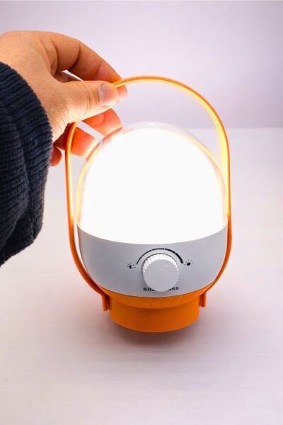 ST-5661 Şarjlı Kamp Lambası | 34 SMD LED | Dimmer Ayarlı | Taşınabilir Acil Durum Işığı