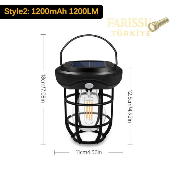 CL-T88 Güneş Enerjili Sensörlü Duvar Apli 1800LM 1800mAh 3 Modlu Dış Mekan LED Aydınlatma