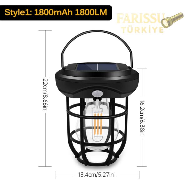 CL-T88 Güneş Enerjili Sensörlü Duvar Apli 1800LM 1800mAh 3 Modlu Dış Mekan LED Aydınlatma