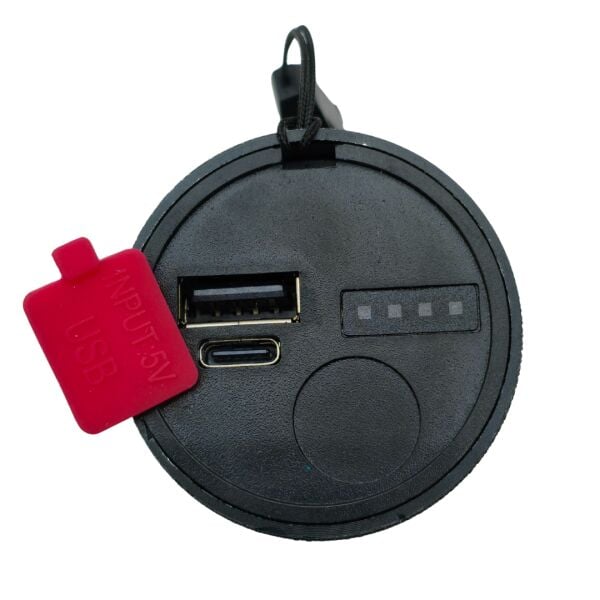 Powerbank Özellikli COB LED El Feneri 6 Işık Modu Zomlu 2000 Lümen 8000 mAh