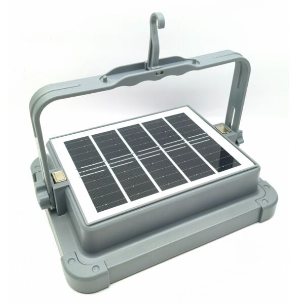 Q-MAX Solar LED Işıldak IP66 Su Geçirmez 5 Modlu Güneş Enerjili Aydınlatma PS-D002A
